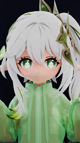Nahida :) credit 雨一直下0_0 UID 74395553310 #animation #blender #nahida #mmd #GenshinImpact