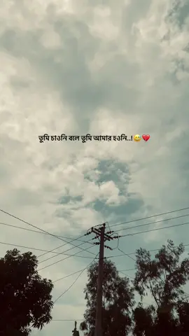 তুমি চাওনি বলে তুমি আমার হওনি..!😅💔 #foryou #viral #trend #bangladesh #xyzbca ≥   