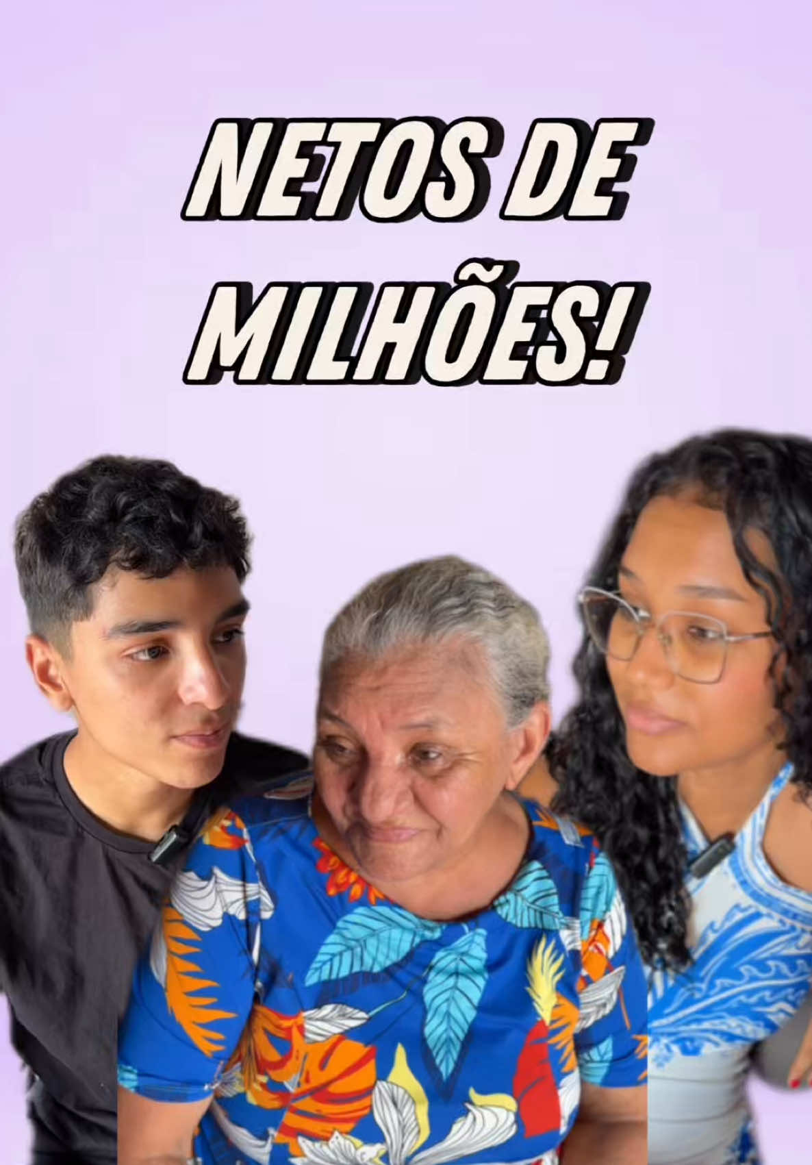 Essa avó ganhou na loteria com esses netos de milhões! 😍 #marcynhaemcena 