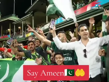 Say Ameen #pakistanzindabad #pakvsindia #foryou #cricketlover #foryoupage 