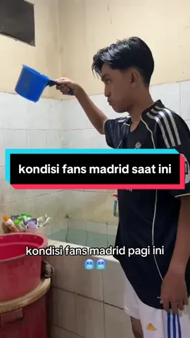 gamau mandi pokoknya #masmasmadrid #realmadrid #madrid #halamadrid #madridista 