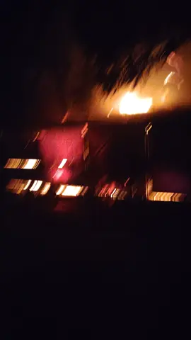 قدر الله ماشاء الله  حريق اكشاك شرق بنك الخرطوم 