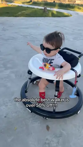 You need this walker if your baby is trying to learn how to walk. It gives them so much independence and grows with them #babymusthaves #babywalker #babyregistry #toddler 
