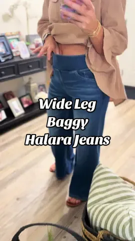 #widelegjeans #halarajeans #jeans #widelegjeans #baggyjeans @HALARA Workleisure 