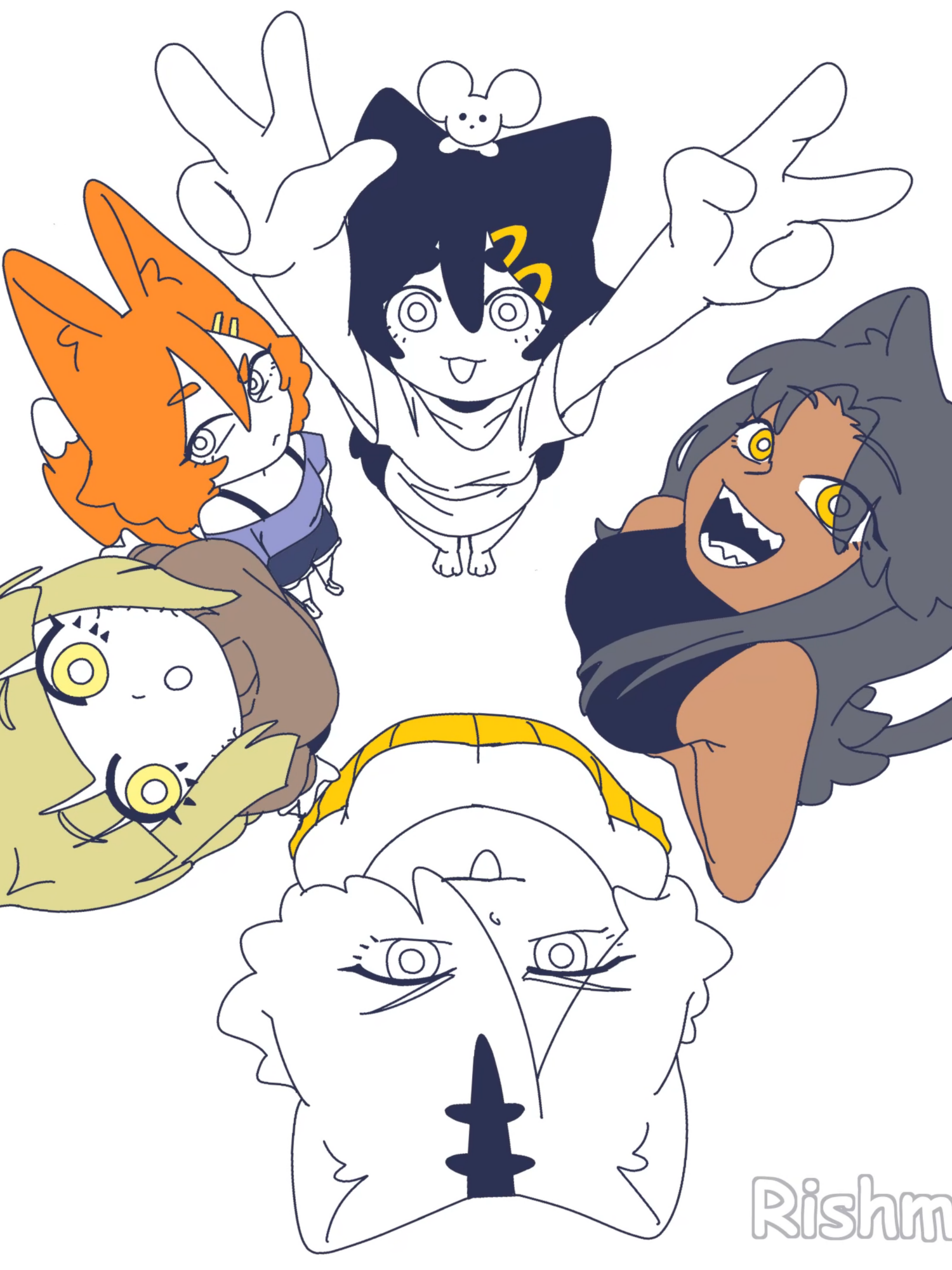 New OCs✨#rishmimu #animation