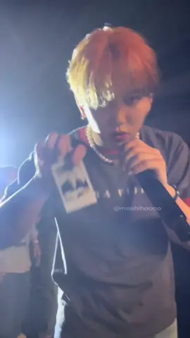 Love you Mashiho 😭✨🫶🏻🍀 @OFFICIAL MASHIHO  #THAICLOVERSToMASHIHO #ULTRAVIOLETTOUR2025INBKK #MASHIHO #マシホ 