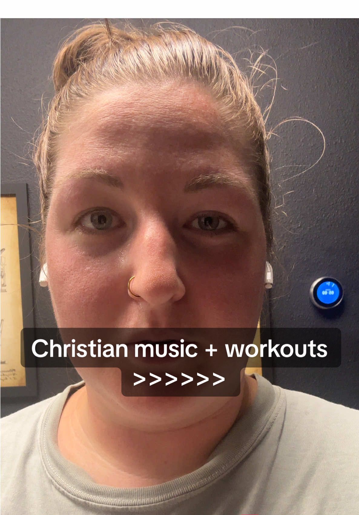 If you haven’t tried Christian music during your workout yet… trust me, it hits different 🙌🏼💪🏼 This isn’t just willpower—it’s His power carrying me through every day, every meal, every rep. 