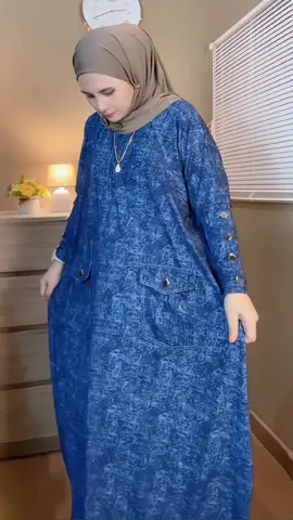 Yang dipakai denim🛒🔥#gamis #gamiskekinian #gamislebaran #gamismurah #ootdhijab 