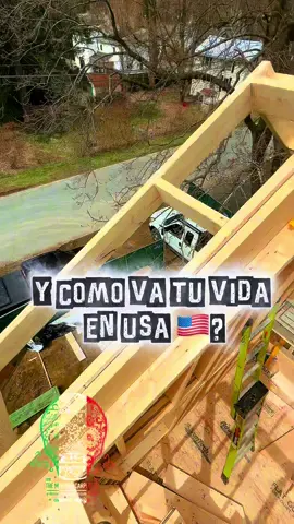 Vamos a darle. No pasa nada. #themexicancarpenter #constructionlife #carpenterlife #framing #carpinteros 