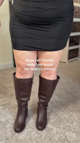 These wide calf boots are so comfy and actually fit! #creatorsearchinsights #tiktokshopcreatorpicks #widecalfboots #falldealsforyou 