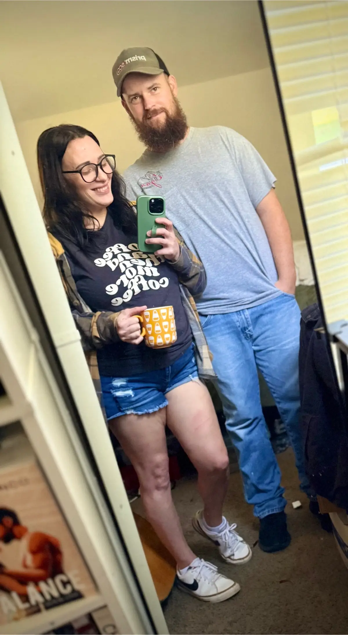 Three months ago, I was depressed, drifting through life,Most days I didn’t want to wake up.    I barely ate, and more often than not, I usually drank my breakfast.    I hated everything about my life, I hated my existence, I thought I was doomed to fail at everything, in the past seven years, I made an attempt on my life twice    Then, something unexpected happened. Call it a miracle, call it a gift from the universe for all the pain I’ve endured, whatever the reason, my life made an insanely beautiful pivot    I met this amazing woman who I am now proud to call my fiancé❤️ Her and her(our) two amazing children have brightened my life in ways that you can’t even begin to imagine  Before, I used to sit alone in my living room and drink myself to sleep, and this evening, I got to sit in my living room and watch my wife as she decorated the house for the fall holiday. We’re making wedding plans, we’re making Christmas plans, (as well as other plans 👀❤️)the house is finally full of love and light and I’ve got the family I’ve always Searched for. There will be people who will try to dampen my positivity and tell me that we are moving too fast, but to those people I say, if you can confidently tell me that, then you’ve never experienced true unconditional love. When I lay down at night and hold her in my arms and fill her head on my chest as she falls to sleep, I would kill for her, I would die for her, I would live every second protecting her and worshiping the ground she walks on.    I know that she was the best decision I’ve ever made in my life, and I will spend every day, every second, until the end of my life for showing gratitude to the universe for allowing us to cross paths @Liz_Robs✨ #Love #marriage #life #happyathome 