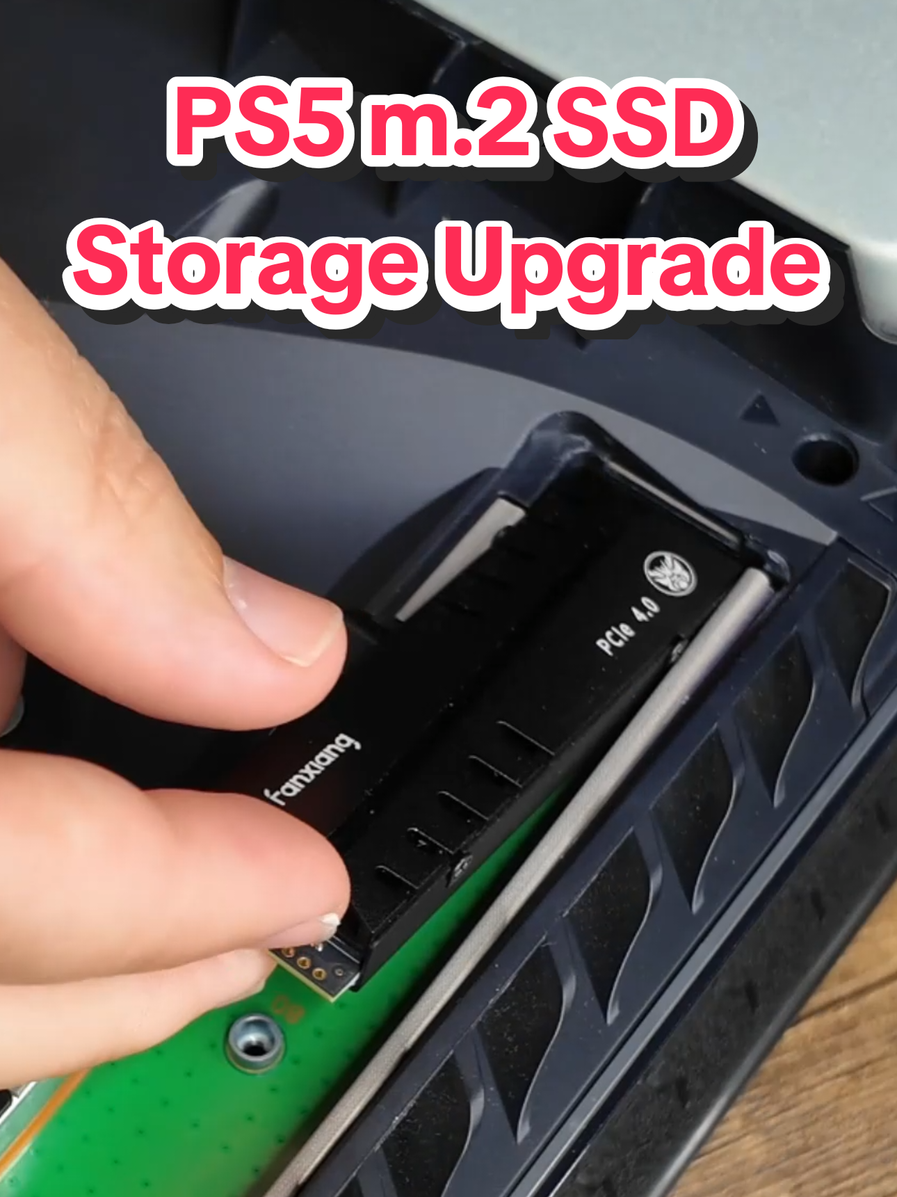 Don't trash your PS5 for more storage just upgrade it with a m.2 ssd storage expansion card instead. #ps5ssd #ps5  #ps5storage #ssd #storageupgrade 