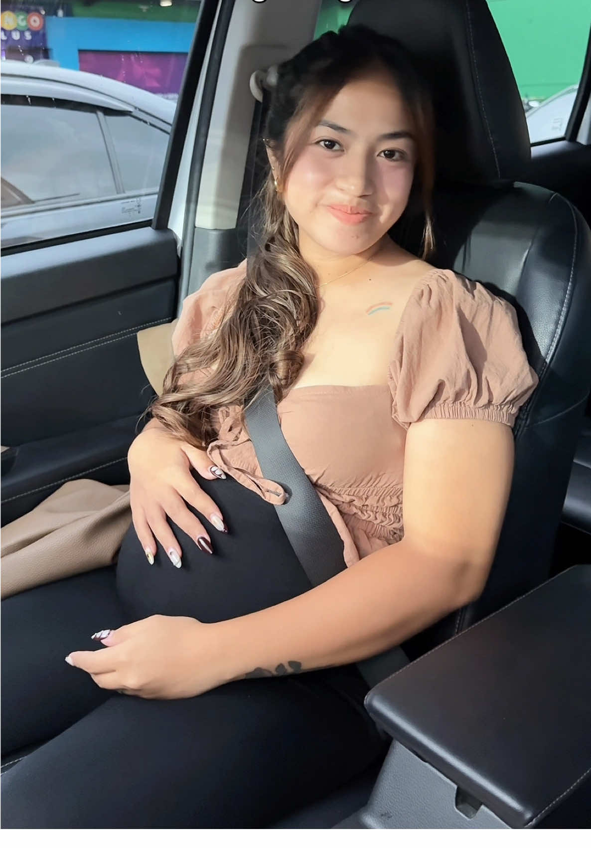 Bump-friendly outfit for pregnant 🤰 #maternityleggings #maternityoutfits #pregnant #maternityfashion #maternityclothes 