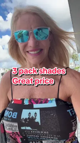 On my way to lunch in one of my 3-pack of polarized UV-protecting sunnies 🖤☀️ Cute, unisex, and such a steal! Why choose one when you can have three? #mysunglassesstory #FolifulEyewear #TURBOPEPsunglasses #sunglasses #sunglassesformen. @Foliful Eyewear