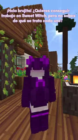 Una muestra de los trabajos que tenemos en Sweet Witch, no te pierdas de la magia 🦄 🔮  #serverminecraft #minecraftgirl #serverfemenino #girlsgaming #Minecraft 
