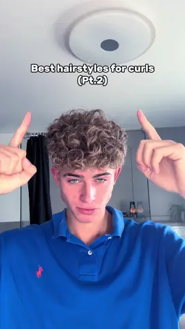 Best hairstyles for curls (Pt.2) #hairtutorial #hairstyles #curlyhair #messyhair #sidepart | @Based Bodyworks 