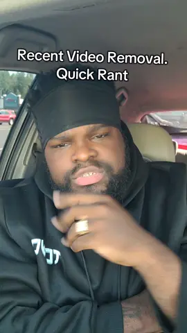 Recent Video Removal. Quick Rant #fyp 