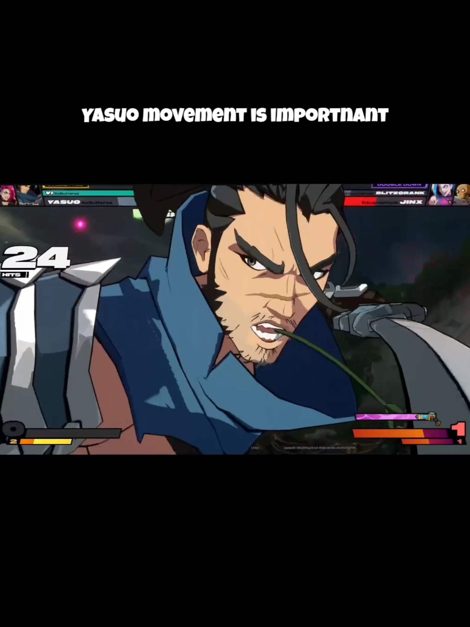 Landed this cool sequence lol I did one and done because I had to go to work. Literally wanted to play one more game and ran into this fella @eduardo_hook #2xko#leagueoflegends#yasuo#fypシ#yasuocombo