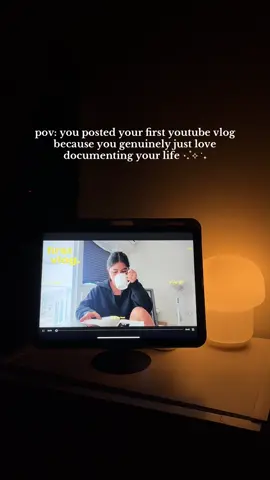 hiii 🥹🥹🥹 first vlog out now (link in bio) pls watch and subscribe. if you’ve been wanting to vlog, this is your sign to just do it ◡̈ love, rei 💌  yt un: stoberei  #fyp #Vlog #youtube #foryoupage #dailylife 