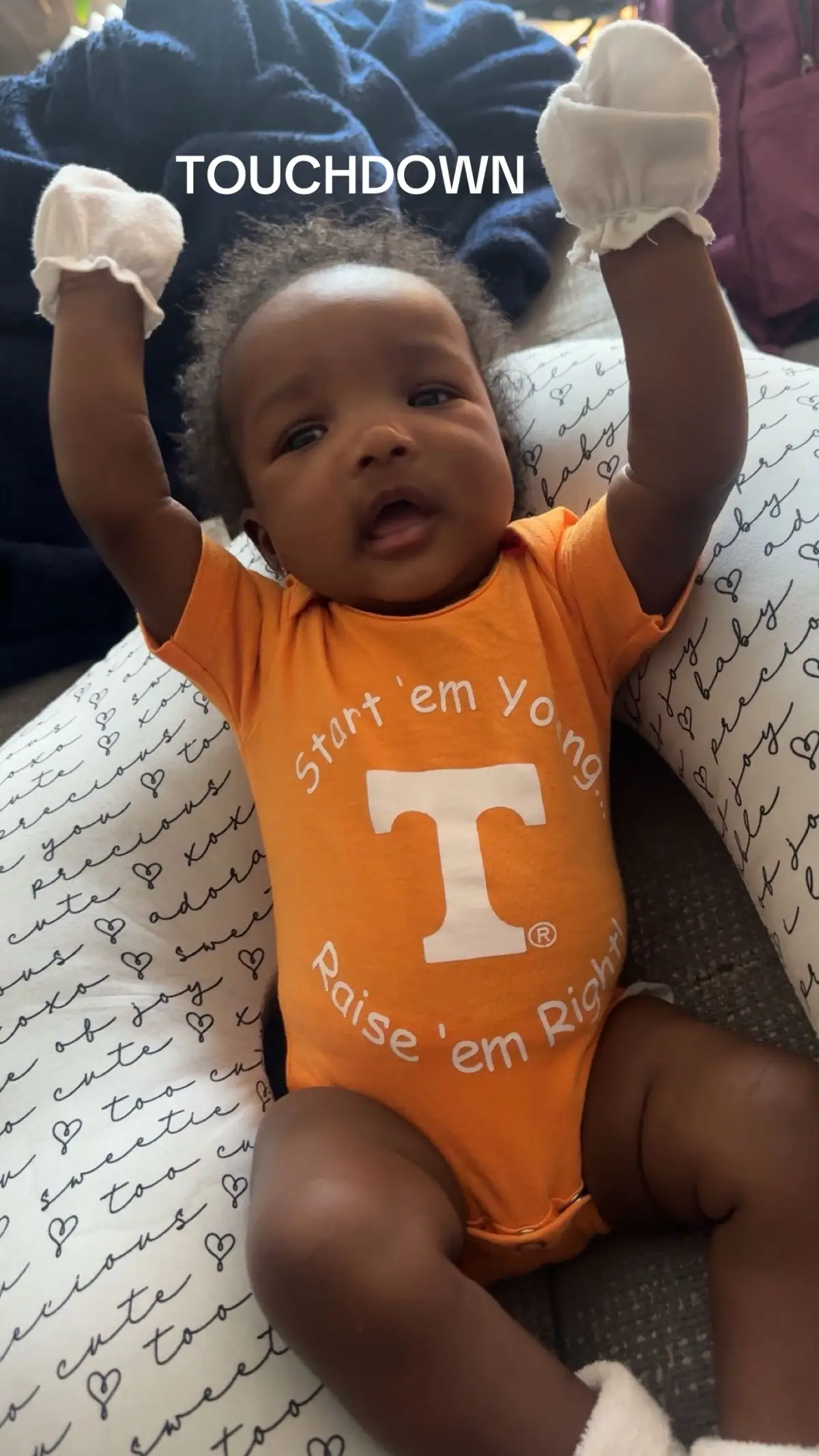 #tennessee #423 #football #tennesseebaby #baby #footballtiktok #tnvols #funnyvideos #funbaby #ttbaby #shellyshell #yessir #fypシ゚viral 