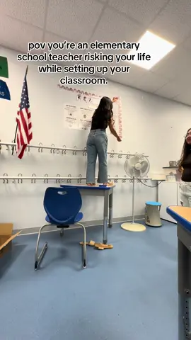 violating OSHA for bulletin boards 🫡 #teacher #teachersoftiktok #teacherlife #teachertok #elementaryteacher 