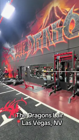 Quick look of Dragons Lair Gym Las Vegas! #gym #GymTok #Fitness #lasvegas #fyp 