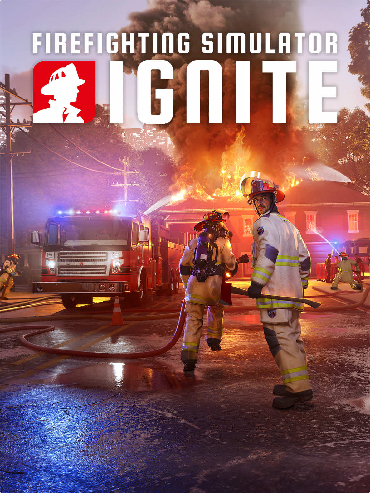 👀 ¿Quieren vivir la adrenalina de ser bombero? Firefighting Simulator: Ignite ya está disponible en PiviGames 🚒🔥 Enfrenta incendios, coopera con amigos y siente la acción en cada misión. #FirefightingSimulatorIgnite #fyp #Gaming #Simulador #parati 