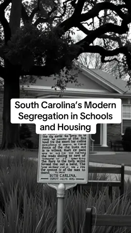South Carolina’s hidden history of segregation shows how housing policies and school zoning still enforce racial inequality today. erased history Segregation Hidden history South Carolina haunted past Disenfranchisement #southcarolina #HiddenHistory #southcarolinahistory #blackhistorymatters #erasedhistory 