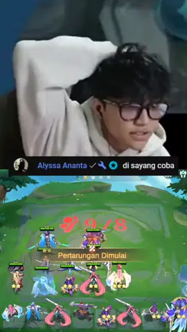ahelah saltingnya off cam wkwkwk #aeronshikii #MCGG #MagicChessGoGo #MRSS3 #MCGGRisingStars 