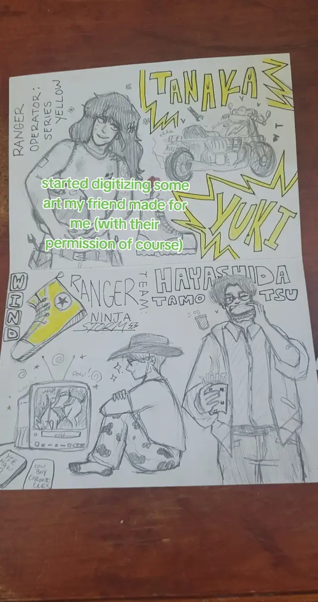 #art #artist #powerrangers #powerrangersoc #ocartist