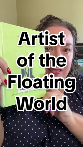 Artist of the Floating World by Kazuo Ishiguro #historicalfiction #bipocauthors #bookreview #diversebooks #BookTok 