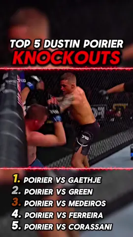 Top 5 Dustin Poirier knockouts - #top5 #dustinpoirier #UFC #mma #knockout 
