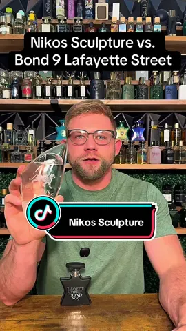 Nikos Scuplture vs. Bond No9 Lafayette Street. An affordable option to one of the most popular niche fragrances?  #fragrancetok #fragrance #cologne #perfumetiktok #mensfragrance 