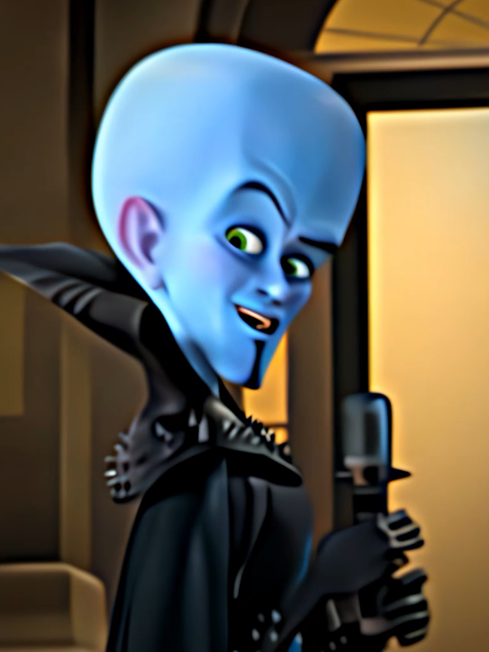His Aura😮‍💨🔥 #megamind #edit #cartoon 