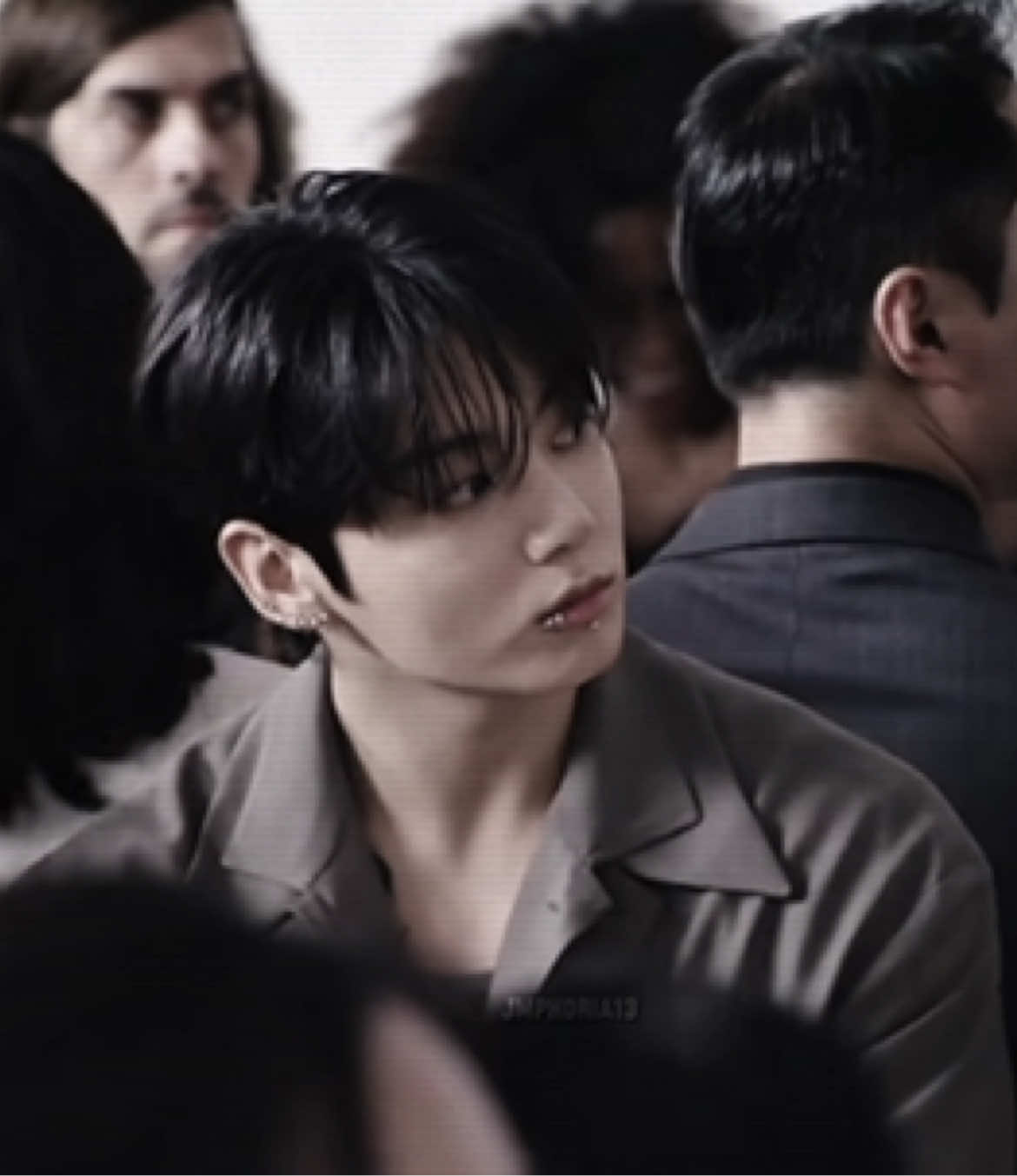 the moment. ••••••••••••••••••••••••••••••••••• | Jungkook at New York fashion week |  CK show |  #jk #bts @AbjkMRstY #fyp #nyfw #kpop | 