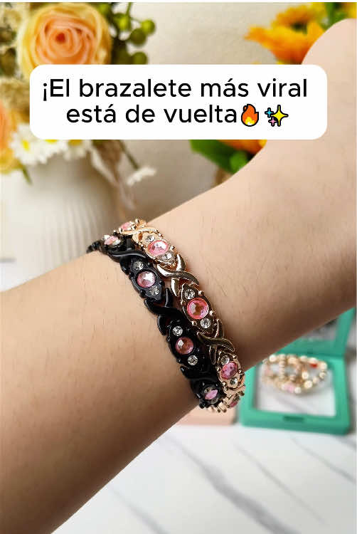 Con el elemento cobre para mejorar su salud, los resultados son increibles. #Pulsera #Accesoriostlegantes #magnetic #retro #tiktokshop