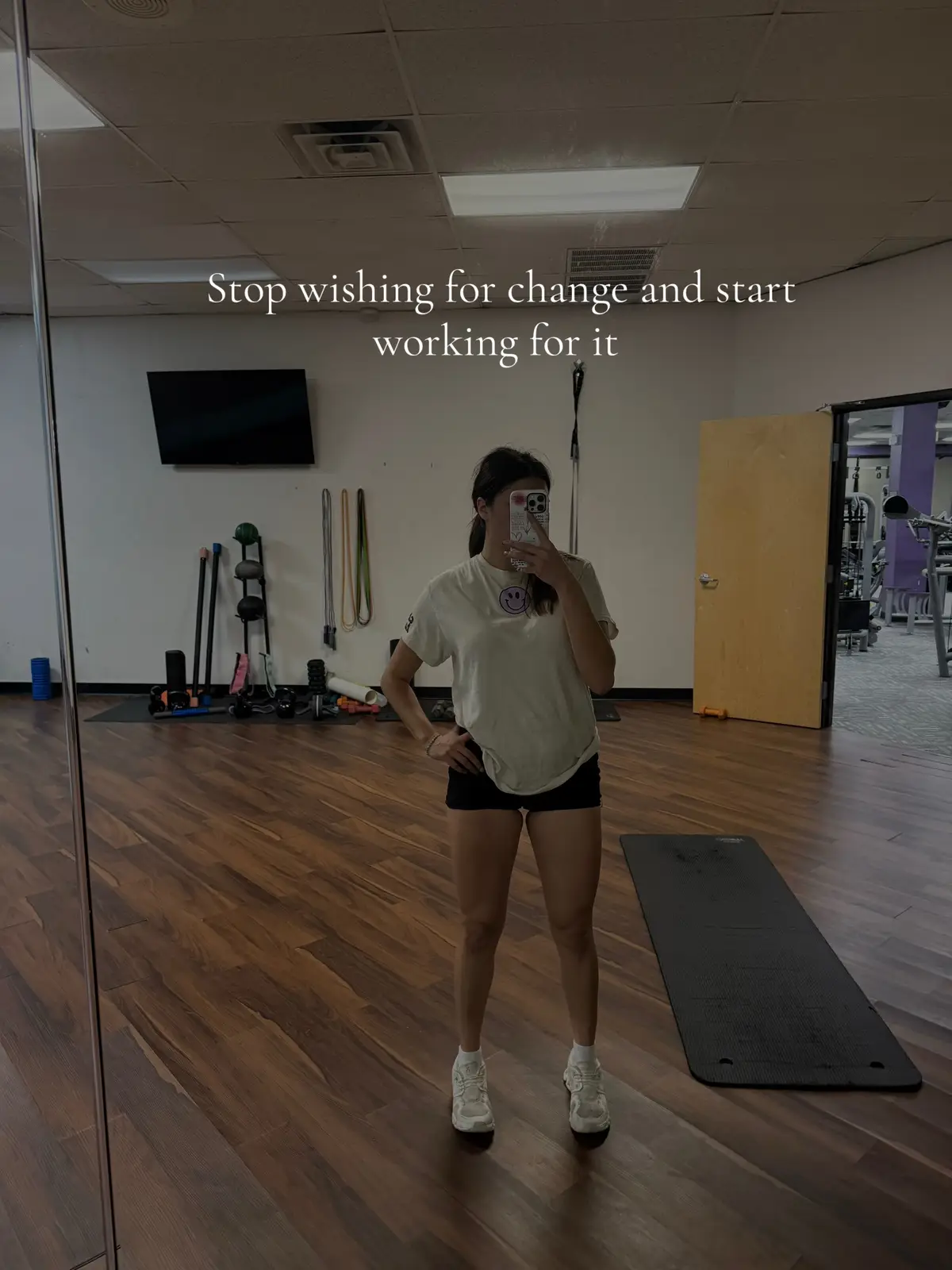 Once you start, don’t give up 🤍 #fyppp #fyp #foryoupage #viral #foryou #gym 