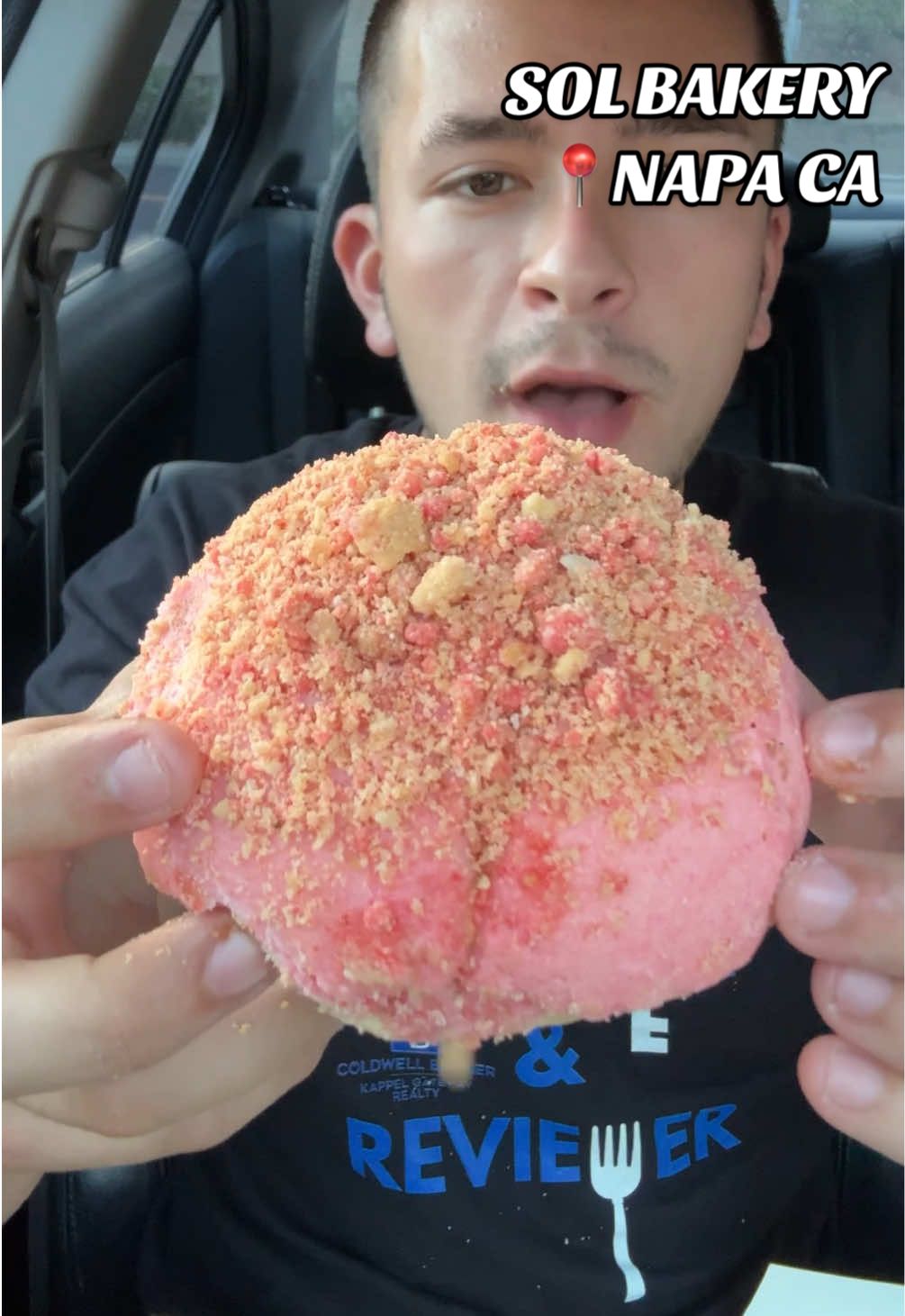Sol Bakery 📍Napa CA HOME BAKERY ORDER THROUGH HER SOCIAL MEDIA @SolBakeryNapa  Trying mexican concha’s for the first time! Strawberry Crunch Apple Pie Mazapan Churro Chips Ahoy Matcha #fyp #napa #solano #conchas #food 