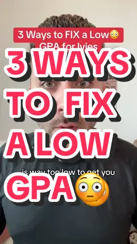 A 3.8 IS *NOT* A LOW GPA!!! You need a good GPA to get into an Ivy League school, but there’s more than one way to get there. If you have temporary drops in your grades for a valid reason or the low grades were all concentrated in 9th grade you can often get a pass. Make sure you’re exploring these options so that you have the best chance of getting into an Ivy League school. ##ivyleague##admissions##gpa##college