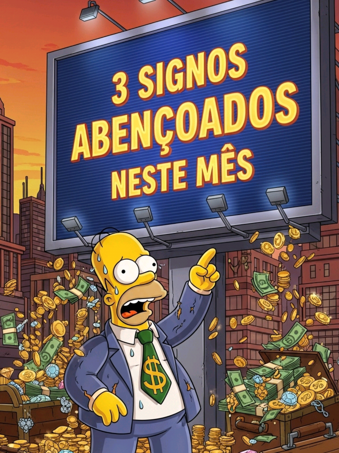 Os Simpsons previram os abençoados desse mês? #simpsons #ossimpsons #previsoes #EmCena 