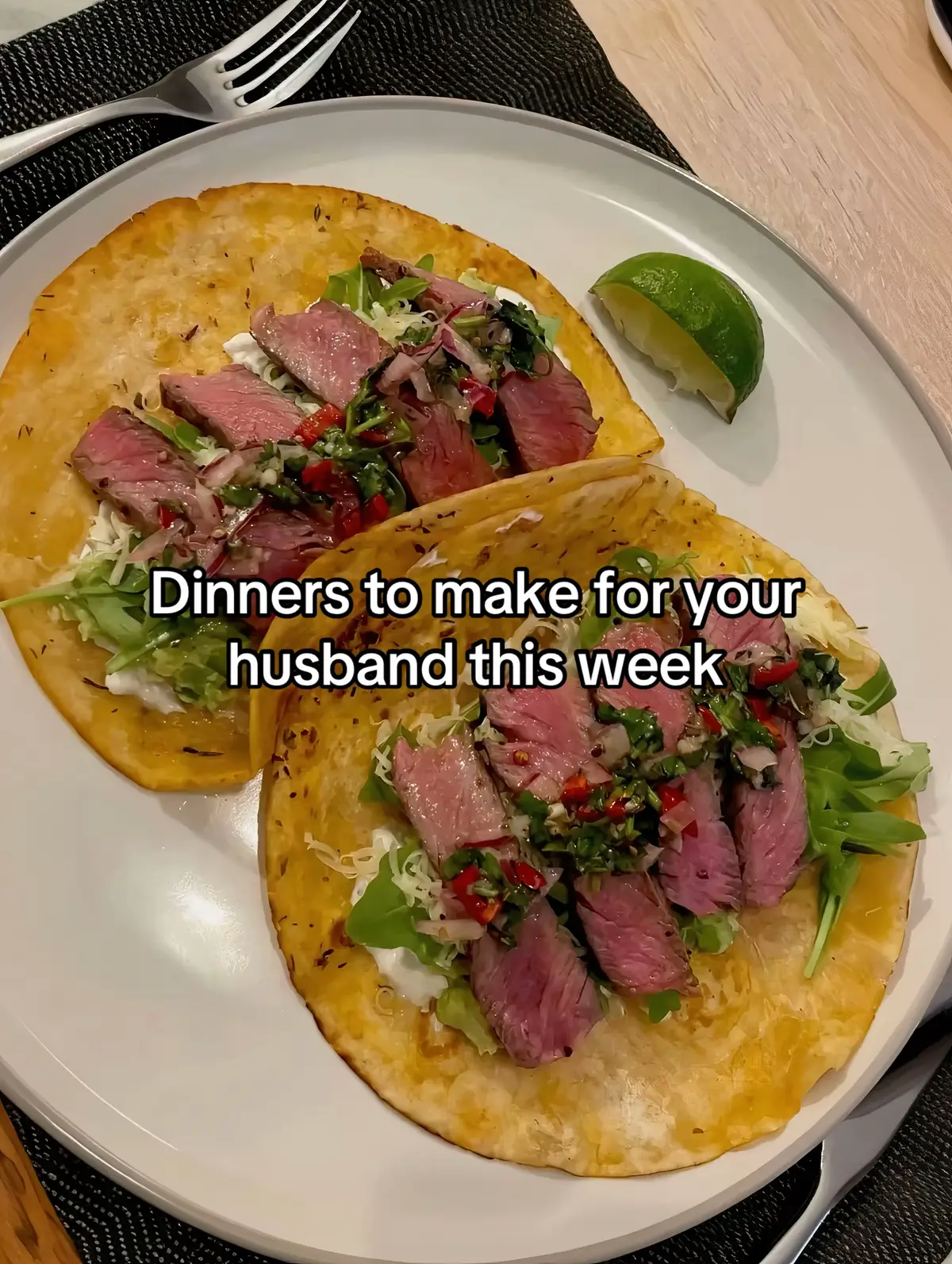 dinners to make your husband this week 🍴❤️ easy, high protein meals that are simple, tasty, and guaranteed to impress 👏 📌 save this for your weekly meal plan #DinnerIdeas #highproteinmeals #easyhealthymeals #cookingtiktok #mealpreptok 