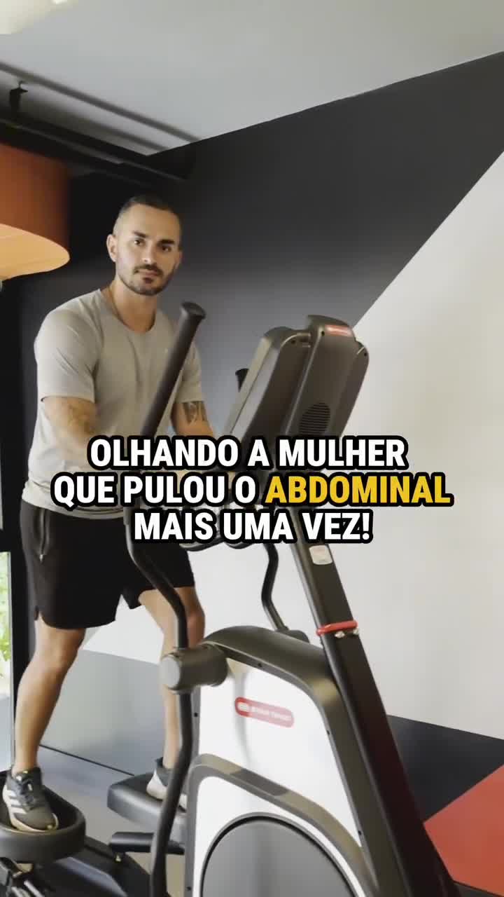 Quero ver nos comentários quem anda pulando os exercícios de abdômen 👀