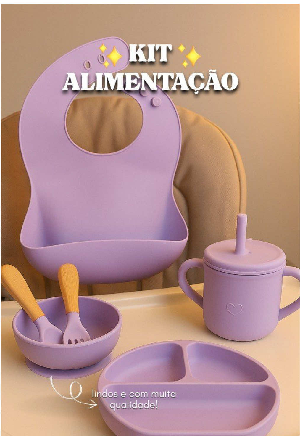 Kit 8pçs Talheres de Silicone p/ Bebê com Ventosa, Colher, Garfo, Canudo e Babador Infantil 🔎Busque por esse ID na barra de Pesquisa da Shopee e achará o item: AGV-FMD-WUH ⬅️ Ou Comente “ Eu quero “ que te envio o Link  ID: AGV-FMD-WUH ⬅️ copia e cola o ID na barra de pesquisa da Shopee  #introducaoalimentar #introducaoalimentarsaudavel #introducaoalimentarembebes #maternidade 