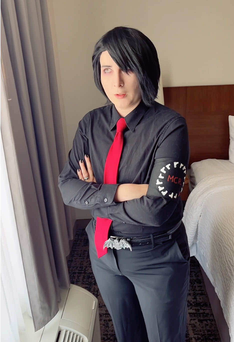 MCR TONIGHT LETS GOOOOO #mcrtampa #mychemicalromance #mcr #partypoison #revengegerard #gerardway #cosplay 