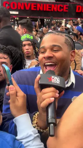 FANUM Outside in nyc 🗽Cardi b meet & Greet …. #fanum #worldlatinstar #bodegabaddie #nyc #CARDIB 