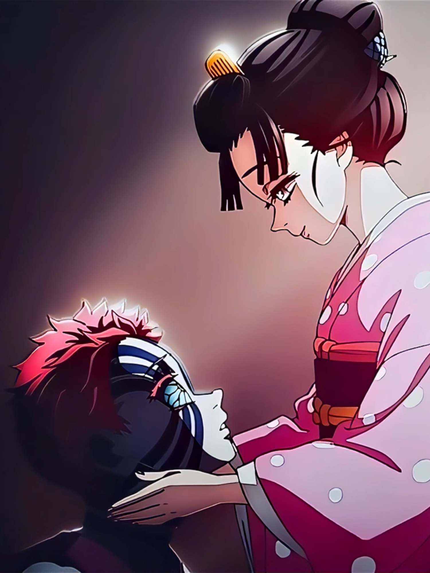 SPOILER || Aún siento que puede ser spoiler, pero con tanto que hay en tiktok dudo un poco que nadie sepa || Haré otra versión con este audio si es que me da la imaginación || #demonslayer #kimetsunoyaiba #anime #animeedit #hakuji #koyuki #akaza