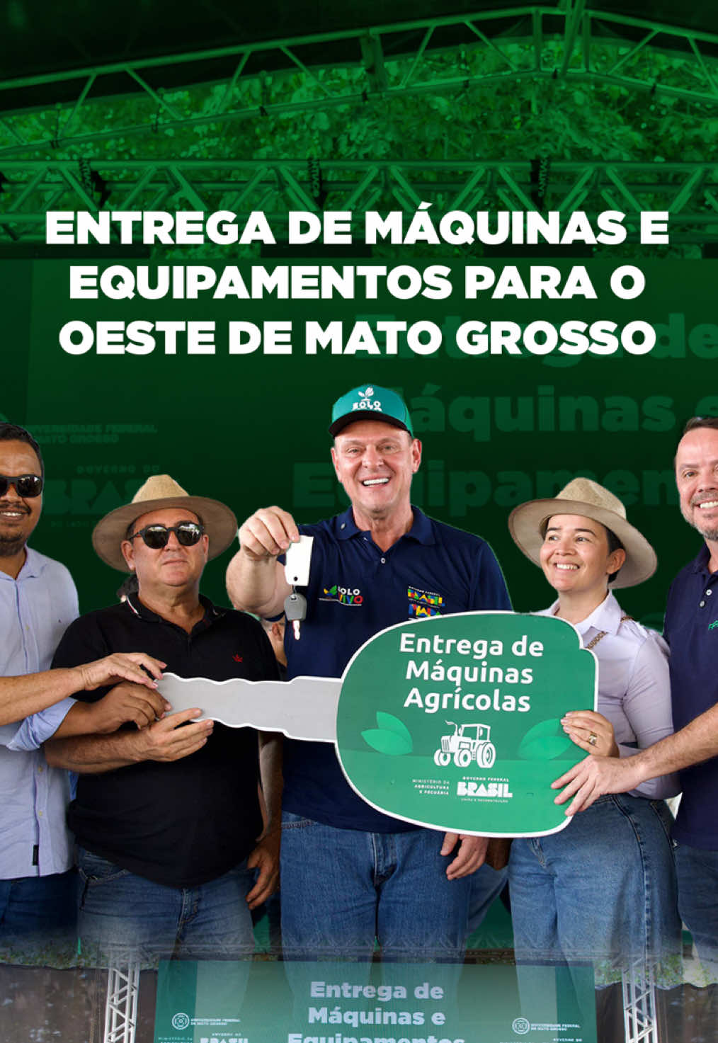🚜 Cada máquina entregue é muito mais que um equipamento: é esperança que chega ao campo. Em São José dos Quatro Marcos (MT), famílias da agricultura familiar da região Oeste ganham novas ferramentas para transformar não só a rotina, mas também o futuro. 🌱 Com R$ 4,9 milhões em investimentos, comunidades rurais de três municípios agora têm mais condições de plantar sonhos, colher oportunidades e viver com dignidade. 🤝 Porque estar ao lado de quem vive da terra é acreditar no poder de cada agricultor e agricultora em alimentar o mundo e semear um amanhã mais justo e sustentável para todos. #fyp #brasil #agro #agriculturafamiliar 