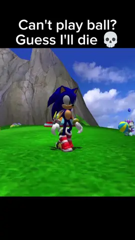 Ball is life after all #dramaqueen #ballislife #chao #chaogarden #sonicadventure2 #sonicthehedgehog 