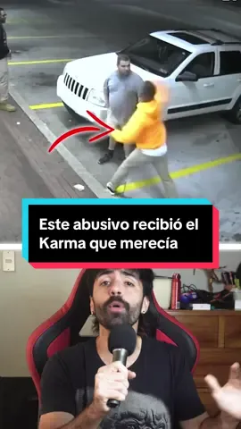 Este abusivo recibió todo el peso del KARMA 😱 #SabiasQue #curiosidades #datoscuriosos #increibleperocierto 