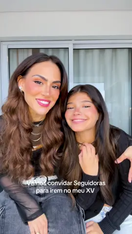 Marquem a gente no vídeo e usem a #QueroIrNoXVdaManu  #maeefilha #garotaskiridas #manukiridafaz15 